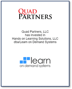 Quad Partners invests in Learn on Demand Systems, Solganick & Co. Client