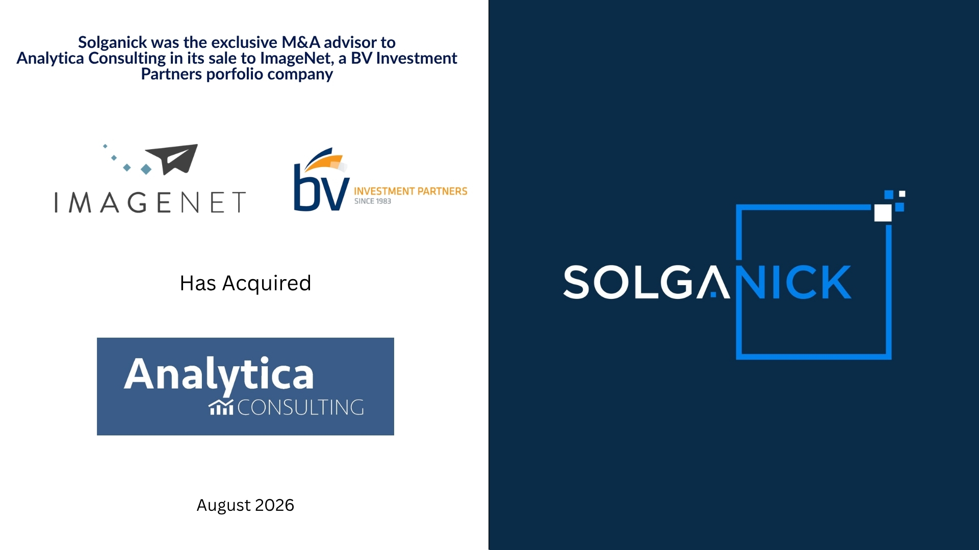 Imagenet acquires Analytica Consulting